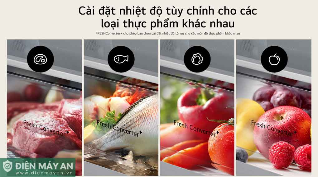 Tủ Lạnh LG Inverter 510 Lít Multi Door F51EG